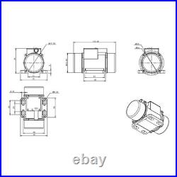 50W DC24V Electric Vibration Motor with Speed Controller Brushless