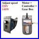 5-470 RPM Reversible Variable Speed Controller 220V AC Gear Electric Motor 140W