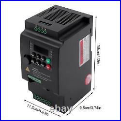 5.5KW 3-Phase Frequency Inverter VFD Speed Controller AC Motor 380V 7.5hp