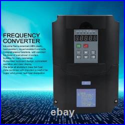 5.5KW VFD Inverter 1PH/3PH Input 220V 3PH Output Motor Speed Controller