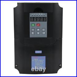 5.5KW VFD Inverter 1PH/3PH Input 220V 3PH Output Motor Speed Controller