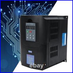 5.5KW VFD Inverter 1PH/3PH Input 220V 3PH Output Motor Speed Controller
