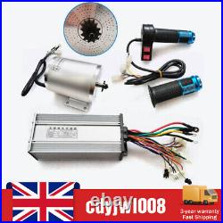 60V 2000W Electric Brushless DC Motor Kit High Speed Motor Controller Go Kart 60V 2000W Electric Brushless DC Motor Kit High Speed Motor Controller Go Kart