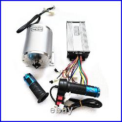 60V 2000W Electric Brushless DC Motor Kit High Speed Motor Controller Go Kart 60V 2000W Electric Brushless DC Motor Kit High Speed Motor Controller Go Kart