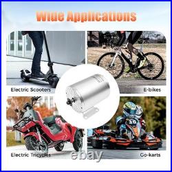 60V 2000W Electric Brushless DC Motor Kit High Speed Motor Controller Go Kart