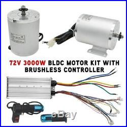 72V 3000W Electric Motor Speed Controller Throttle for E-bike & Scooter