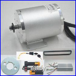 72V 3000W Electric Scooter Motor With Controller 3-Speed Throttle Key Lock Kit