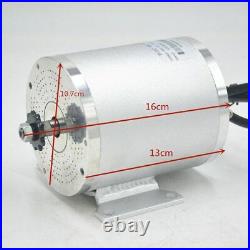 72V 3000W electric motor With BLDC Controller 3-speed throttle For Electric