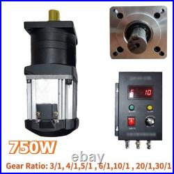 750W With Speed Controller Brushless Motor Planetary Gearbox Reducer 110V 220V