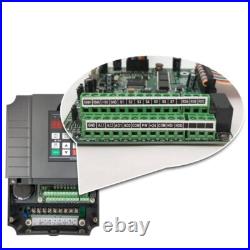 7.5KW VFD Frequency Drive Inverter 1 phase to 3 phase 10hp Motor Speed Control