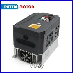 7.5KW VFD Frequency Drive Inverter 1 phase to 3 phase 10hp Motor Speed Control