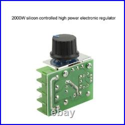 7 Piece 25A AC 220V 2000W SCR Adjustable Motor Speed Controller