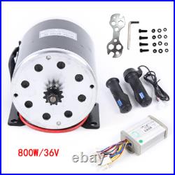 800W 36V Electric Scooter Go Kart Brush Motor Conversion Kit + Speed Controller 800W 36V Electric Scooter Go Kart Brush Motor Conversion Kit + Speed Controller