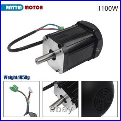 850W 1100W DC Brushless Motor + Main Board Speed Controller For CD210V WM210V