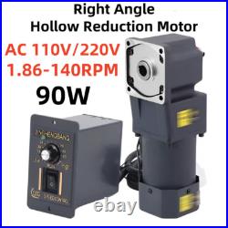 90W 110/220V Right Angle Hollow Output Reduction Motor Variable Speed Controller 90W 110/220V Right Angle Hollow Output Reduction Motor Variable Speed Controller