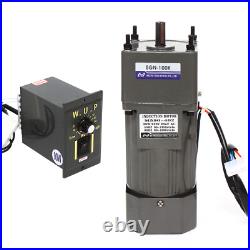 90W 220V AC Gear Motor Electric Motor Variable Reducer Speed Controller 1100 90W 220V AC Gear Motor Electric Motor Variable Reducer Speed Controller 1100