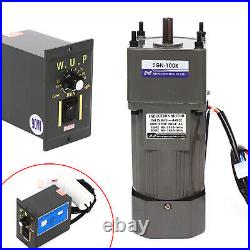 90W 220V AC Gear Motor Electric Motor Variable Reducer Speed Controller 1100 90W 220V AC Gear Motor Electric Motor Variable Reducer Speed Controller 1100