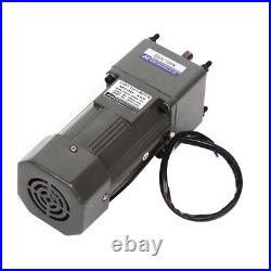 90W 220V AC Gear Motor Electric Motor Variable Reducer Speed Controller 1100