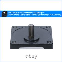 90W 220V AC Gear Motor Electric Motor Variable Reducer Speed Controller 1100