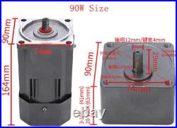 90W 220V AC Gear Motor Electric Variable Speed Reducer Controller 270RPM Torque 90W 220V AC Gear Motor Electric Variable Speed Reducer Controller 270RPM Torque
