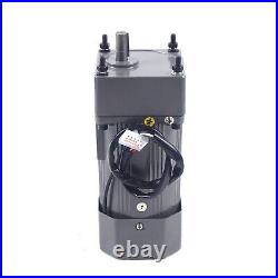 90W 220V AC Gear Motor Electric Variable Speed Reducer Controller 270 RPM Torque