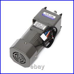 90W 220V AC Gear Motor Reducer Electric Variable Speed Controller 150 0-27RPM