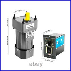 90W AC Gear Motor Electric 270 rpm Variable Speed Reducer Controller Torque 220V 90W AC Gear Motor Electric 270 rpm Variable Speed Reducer Controller Torque 220V