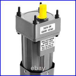 90W AC Gear Motor Electric 270 rpm Variable Speed Reducer Controller Torque 220V 90W AC Gear Motor Electric 270 rpm Variable Speed Reducer Controller Torque 220V