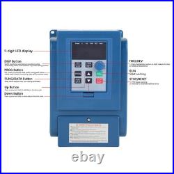 A1pc 380VAC Variable Frequency Drive Speed Controller For 3-phase 4kW AC Motor