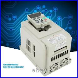 AC220V 1.5KW Variable Frequency Drive Speed Controller for Single Phase Motor