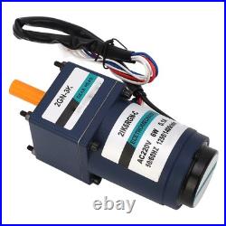 AC220V Geared Motor With Controller Single Phase Speed Reduction Gear Variable