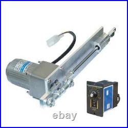 AC 110V 15W Linear Actuator Stroke Gearbox Reciprocating Motor +Speed Controller