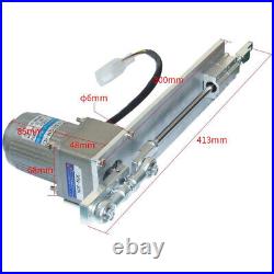 AC 110V 15W Linear Actuator Stroke Gearbox Reciprocating Motor +Speed Controller