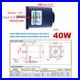 AC 220V Adjustable Speed Electric Motors 6/15/25/40/60/90/120/200W 1400/2800RPM