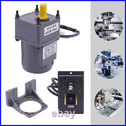 AC Gear Motor Electric Motor Variable Speed Controller Reduction Ratio 160 220V AC Gear Motor Electric Motor Variable Speed Controller Reduction Ratio 160 220V