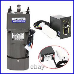 AC Gear Motor Reducer Electric Variable Speed Controller 150 0-27RPM 90W 220V AC Gear Motor Reducer Electric Variable Speed Controller 150 0-27RPM 90W 220V