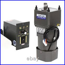 AC Gear Motor Reducer Electric Variable Speed Controller 150 0-27RPM 90W 220V