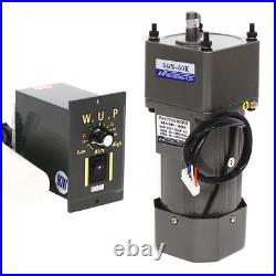 AC Gear Motor Reducer Electric Variable Speed Controller 150 0-27RPM 90W 220V