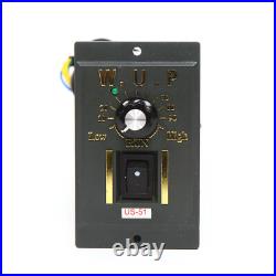 AC Gear Motor Reducer Electric Variable Speed Controller 150 0-27RPM 90W 220V AC Gear Motor Reducer Electric Variable Speed Controller 150 0-27RPM 90W 220V