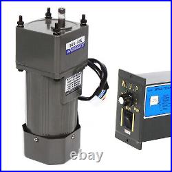 AC Gear Motor Reducer Electric Variable Speed Controller 150 0-27RPM 90W 220V