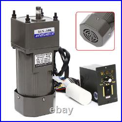 AC Gear Motor Reducer Electric Variable Speed Controller 150 0-27RPM 90W 220V AC Gear Motor Reducer Electric Variable Speed Controller 150 0-27RPM 90W 220V
