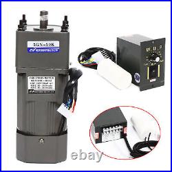 AC Gear Motor Reducer Electric Variable Speed Controller 150 0-27RPM 90W 220V AC Gear Motor Reducer Electric Variable Speed Controller 150 0-27RPM 90W 220V