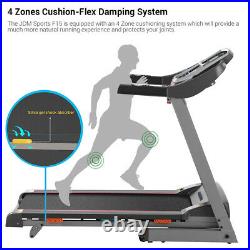 APP Control Treadmill Electric Motorised Folding Running Machine Fitness Home UK