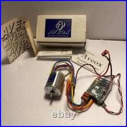 AVEOX Motor 1406/2Y with Speed Controller L160 NEW in Box for R/C Vehicles