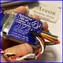 AVEOX Motor 1406/2Y with Speed Controller L160 NEW in Box for R/C Vehicles