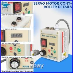 Adjustable Speed Rotary Axis 125mm 3 Jaw Chuck 750W Brushless Motor Controller
