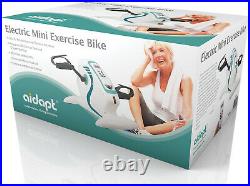 Aidapt VP159R motorised electric mini exercise bike with remote controller