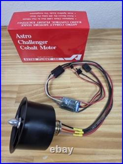 Astro Flight Cobalt Astro-803F Ducted Fan Motor & Speed Controller- WATTAGE- NOS