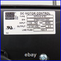 Bodine Dorner 62MD1134 115V Input DC Motor Speed Controller 0-130VDC