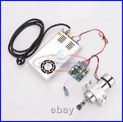 CNC 300W ER11 spindle motor Kit + Power supply + 52mm Clamp + speed controller #